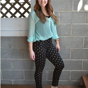 Urban outfitters sheer blue top